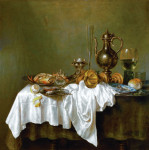 ₴ Картина натюрморт відомого художника від 241 грн.: Сніданок з крабом