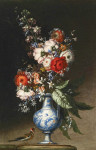 ₴ Репродукція натюрморт від 296 грн.: Квіти у вазі