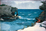 ⚓Репродукція морський краєвид від 285 грн.: Скелястий берег, Бермуди