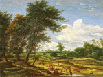 ₴ Репродукция пейзаж от 241 грн.: Краєвид з пастухом та коровами