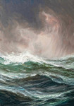 ⚓Репродукція морський краєвид від 229 грн.: Зростаючі хвилі