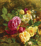 ₴ Репродукція натюрморт від 191 грн.: Троянди