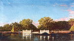 ₴ Репродукция городской пейзаж от 187 грн.: Гондола в Французском саду, Венеция