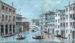 ₴ Картина городской пейзаж художника от 147 грн.: Венеция, вид на канал ведущий к Сан Джованни Декколато