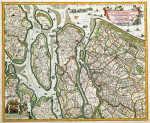 ₴ Стародавні карти з високою роздільною здатністю від 381 грн.: Південна Голландія