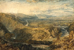₴ Репродукція краєвид від 285 грн.: Вигин Лун, дивлячись від замку Хорнбі