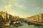 ₴ Репродукція міський краєвид 211 грн.: Великий канал від південного заходу, від мосту Ріальто до палацу Фоскарі