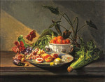 ₴ Репродукция натюрморт от 325 грн.: Фрукты и овощи