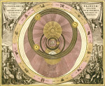 ₴ Стародавні карти з високою роздільною здатністю від 259 грн.: Будова Всесвіту слідуючи гіпотезі Тихо Бразі