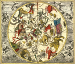 ₴ Древние карты высокого разрешения от 265 грн.: Северное звездное полушарие
