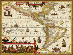 ₴ Стародавні карти з високою роздільною здатністю від 317 грн.: Америка