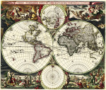 ₴ Древние карты высокого разрешения от 390 грн.: Новая и точная карта мира