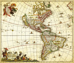 ₴ Стародавні карти з високою роздільною здатністю від 390 грн.: Останній і найточніший опис Північної та Південної Америки