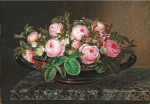 ₴ Репродукція натюрморт від 223 грн.: Троянди у грецькій вазі