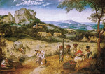 ₴ Картина пейзаж известного художника от 229 грн: Сенокос, июль