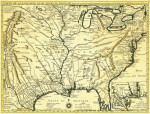 ₴ Стародавні карти високої роздільної здатності від 241 грн.: Карта Луїзіани та Міссісіпі