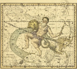 ₴ Стародавні карти високої роздільної здатності від 277 грн.: Небесний атлас, сузір'я Козеріг, Водолій, Південна Риба, Мікроскоп