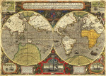 ₴ Стародавні карти з високою роздільною здатністю від 301 грн.: Карта світу