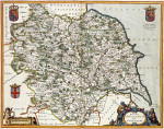 ₴ Стародавні карти високої роздільної здатності від 325 грн.: Йоркшир