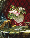 ₴ Репродукція натюрморт від 318 грн.: Яблуневий цвіт у раковині наутілуса
