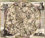 Купить древние карты в высоком разрешении: Атлас звезд и планет, юг