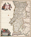 ₴ Стародавні мапи з високою роздільною здатністю від 432 грн.: Португалія