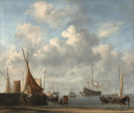 ⚓Репродукція морський краєвид від 265 грн.: Вхід до голландського порту