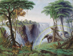 ₴ Репродукція краєвид від 247 грн.: Водоспад Вікторія