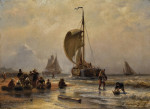 ⚓Картина морський пейзаж художника від 199 грн.: Бретонські рибалки