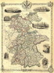 ₴ Стародавні карти високої роздільної здатності від 263 грн.: Німеччина