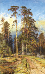 Купить картину пейзаж известного художника от 142 грн: Сосновый бор