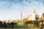 ₴ Репродукція міський краєвид від 211 грн.: Палац Дожів, Венеція