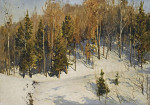 Купить картину пейзаж художника от 184 грн: Зимнее солнце