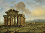 ₴ Репродукція краєвид від 235 грн.: Храм Посейдона в Пестумі