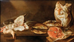 ₴ Картина натюрморт известного художника от 147 грн.: Натюрморт с рыбой