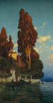 ₴ Репродукция бытовой жанр от 138 грн.: Венеция, монастырь острова Сан-Лазаро