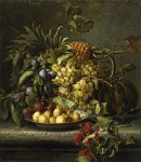 ₴ Репродукція натюрморт від 174 грн.: Натюрморт із фруктами