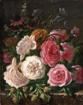 ₴ Репродукція натюрморт від 242 грн.: Квітковий натюрморт