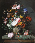 ₴ Репродукція натюрморт від 405 грн.: Натюрморт з букетом квітів