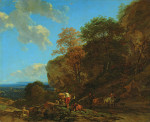 ₴ Картина пейзаж художника відомого художника від 220 грн.: Італійський пейзаж