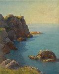 ₴ Картина морской пейзаж художника от 205 грн.: Утро на побережье