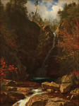 ₴ Картина пейзаж відомого художника від 154 грн.: Водоспад Глен Елліс