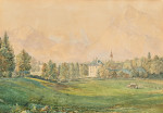₴ Картина пейзаж художника від 189 грн.: Мотив з Зальцкаммергута
