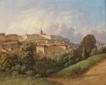 ₴ Картина пейзаж художника від 214 грн.: Прага, вид на Градчани