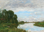 ₴ Картина пейзаж художника від 199 грн.: Річка Тук в Сен-Арну