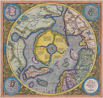 ₴ Стародавні карти високої роздільної здатності від 295 грн.: Карта Північного полюса
