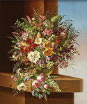 ₴ Репродукція натюрморт від 240 грн.: Ваза з квітами