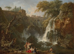 ₴ Картина пейзаж відомого художника від 242 грн.: Водоспади і вілла Мецената в Тіволі