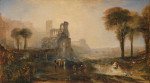 ₴ Репродукція краєвид від 187 грн.: Палац та міст Калігули