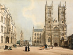₴ Репродукція міський краєвид від 317 грн.: Вестмінстерське абатство, лікарня